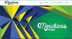 Desktop Screenshot of meridianistravel.be